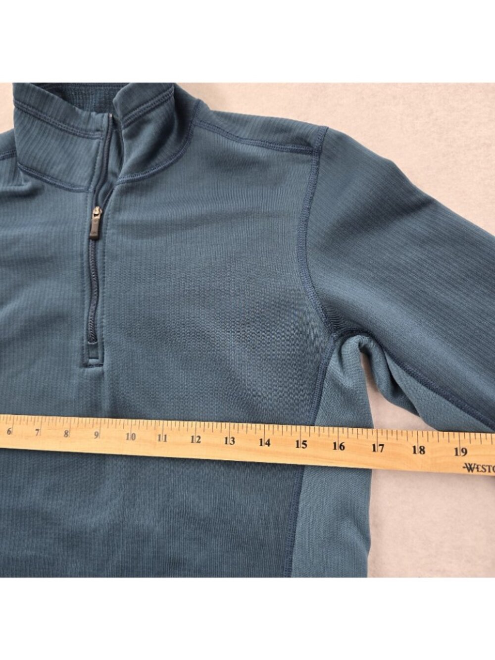 REI Co-op 1/4 Zip Pullover Top Sz Small Activewear Outdoor Layering Hiking READ - Picture 5 of 6